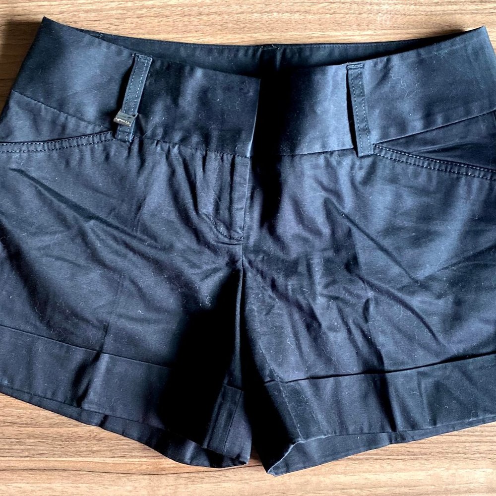 Express Design Studio Black Dress Shorts